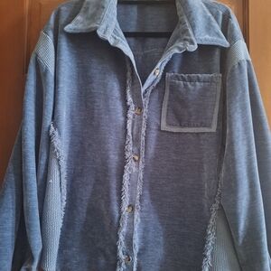 Stylish Denim Blue Jean Jacket for Women